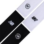 Medias-Invisibles-Para-Hombre-Logo-Crew-Socks-2-Pack-New-Balance