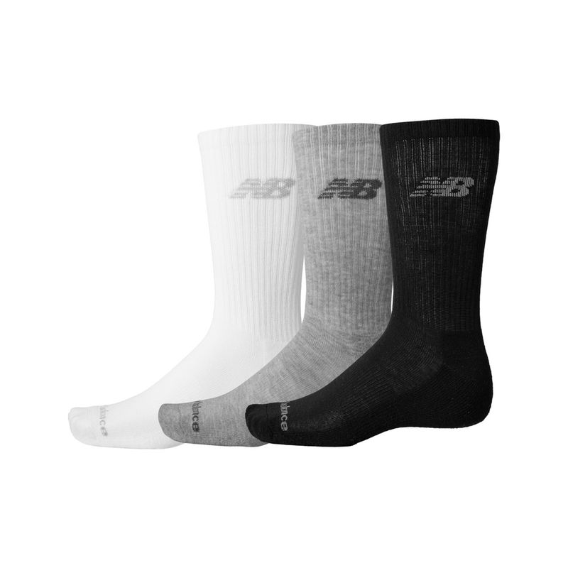 Medias-Invisibles-Para-Hombre-Performance-Basic-Crew-3-Pack-New-Balance