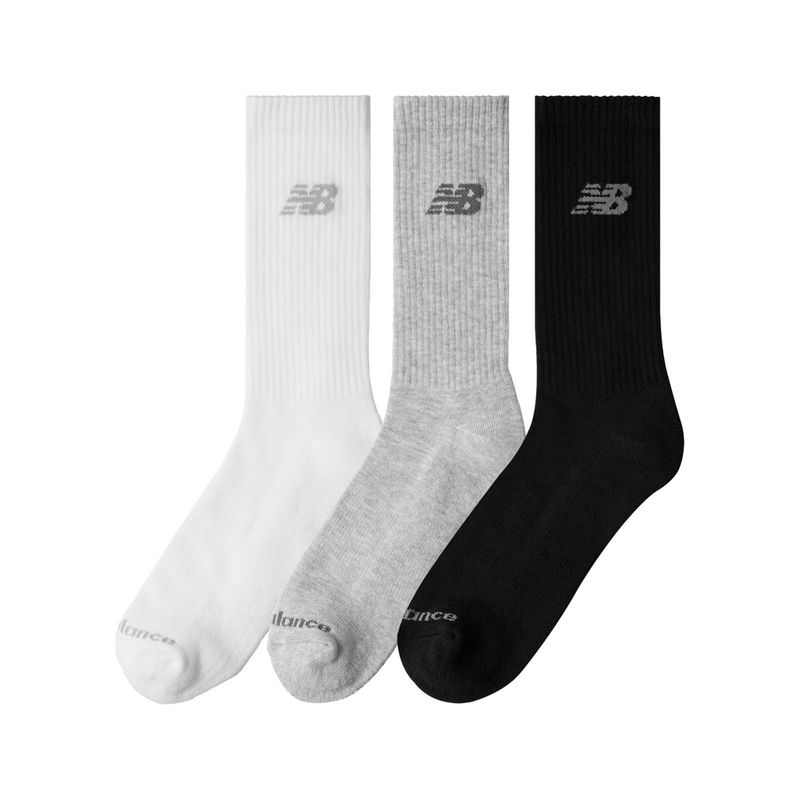 Medias-Invisibles-Para-Hombre-Performance-Basic-Crew-3-Pack-New-Balance