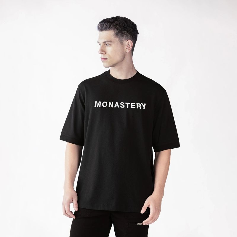 Camiseta-Manga-Corta-Para-Hombre-Longdale-Oversized-Monastery