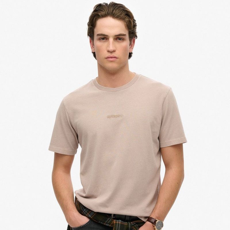 Camiseta-Manga-Corta-Para-Hombre-Micro-Logo-Superdry