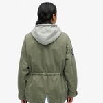 Chaqueta-Casual-Para-Mujer-Jersey-Hooded-Emb-Military-Jkt-Superdry