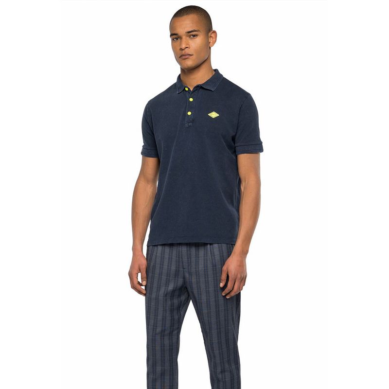 Polo-Manga-Corta-Para-Hombre-Replay