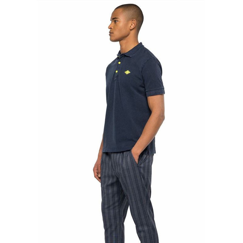 Polo-Manga-Corta-Para-Hombre-Replay