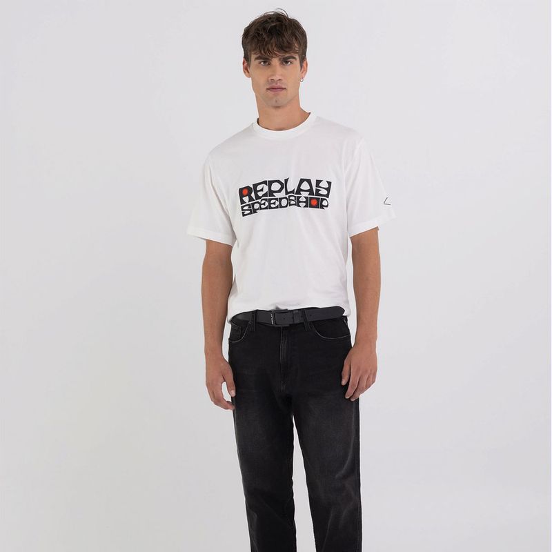 Camiseta-Manga-Corta-Para-Hombre-Replay