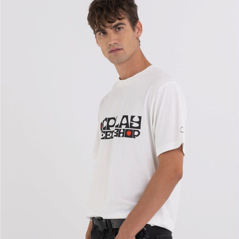 Camiseta-Manga-Corta-Para-Hombre-Replay