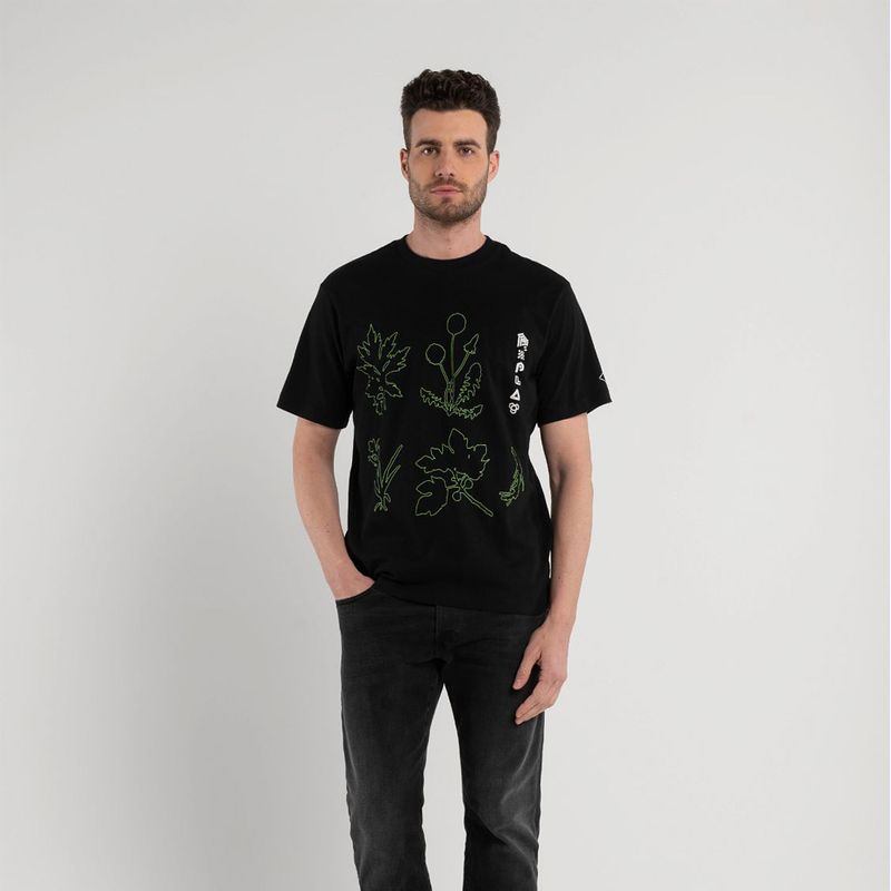 Camiseta-Manga-Corta-Para-Hombre-Replay