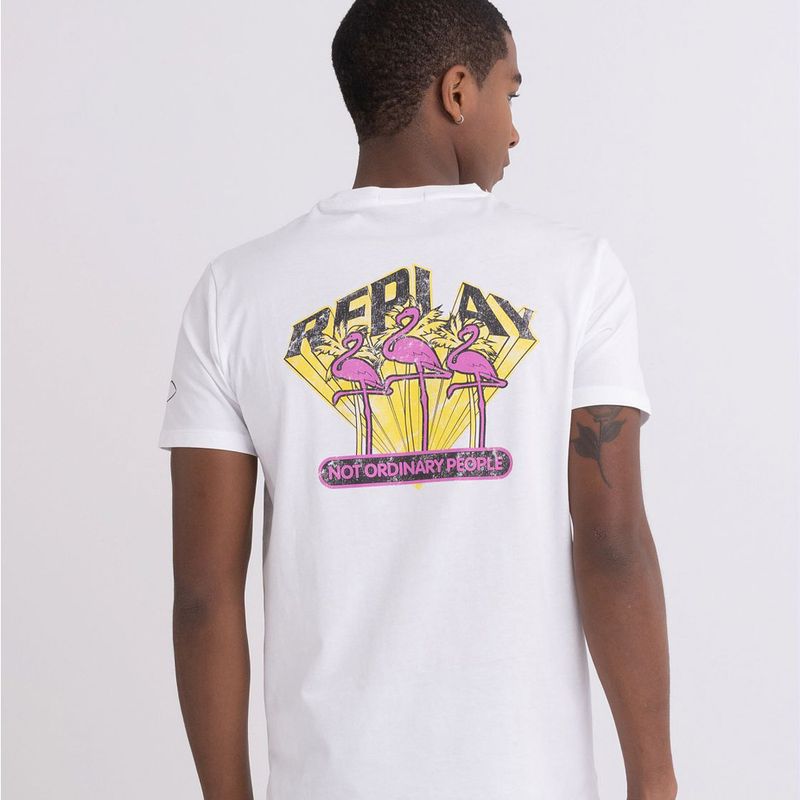 Camiseta-Manga-Corta-Para-Hombre-Replay
