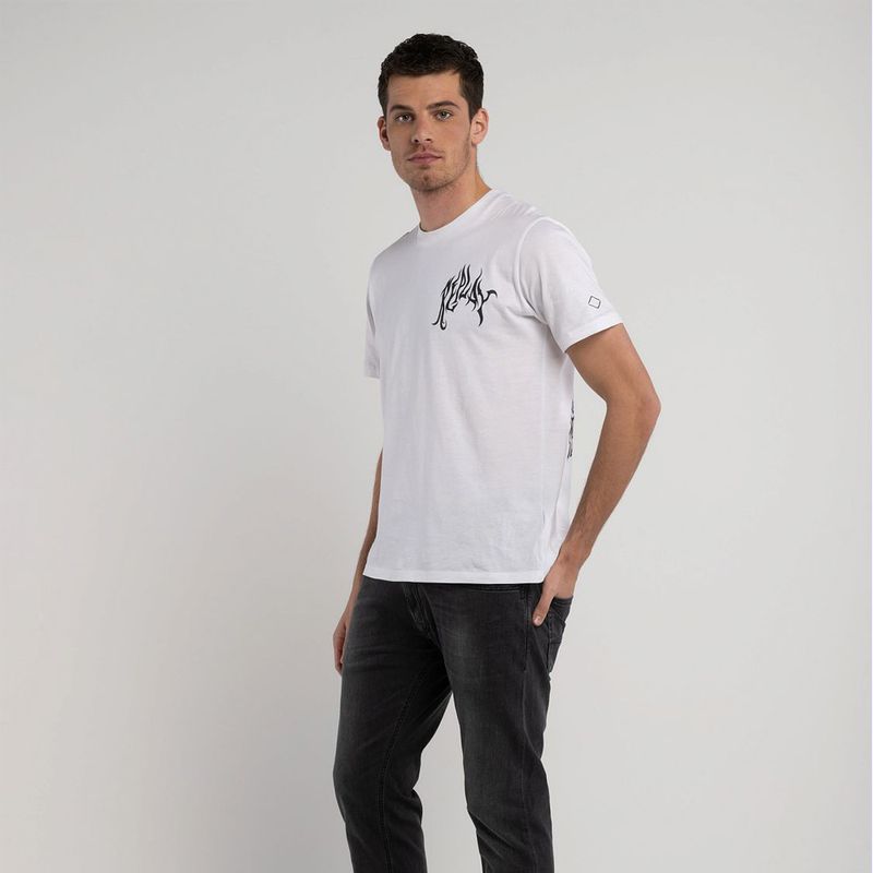 Camiseta-Manga-Corta-Para-Hombre-Replay