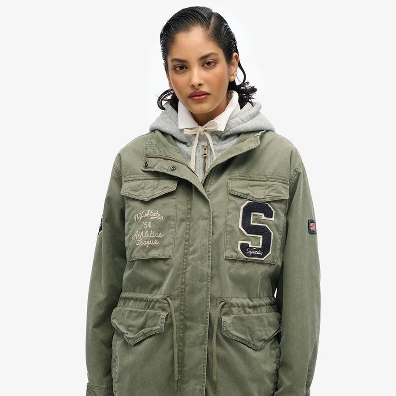 Chaqueta-Casual-Para-Hombre-Jersey-Hooded-Emb-Military-Jkt-Superdry