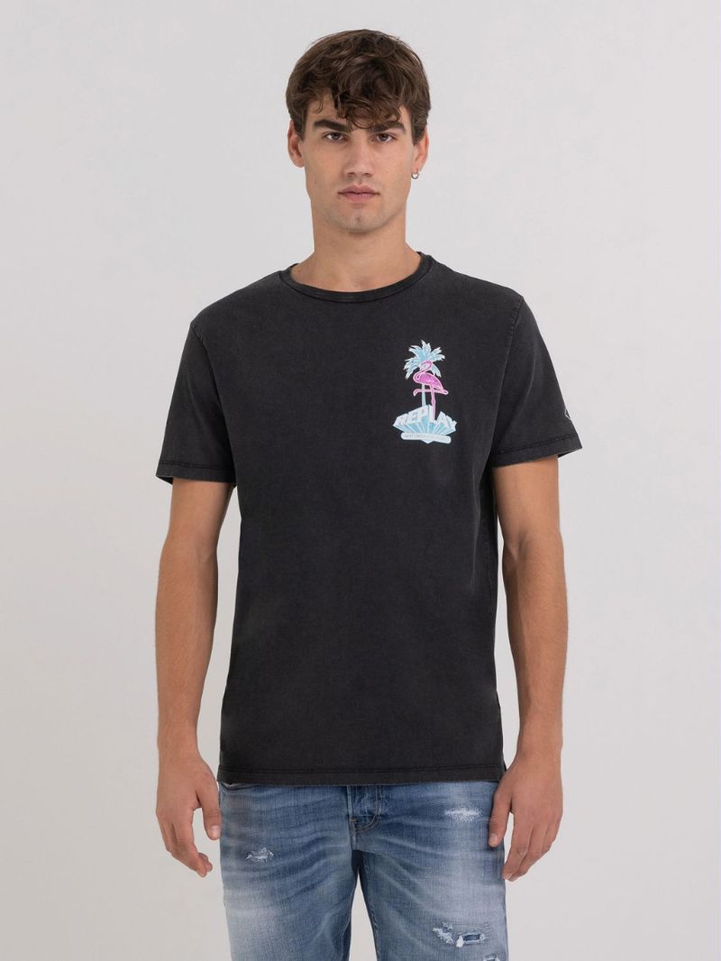 Camiseta-Manga-Corta-Para-Hombre-Replay