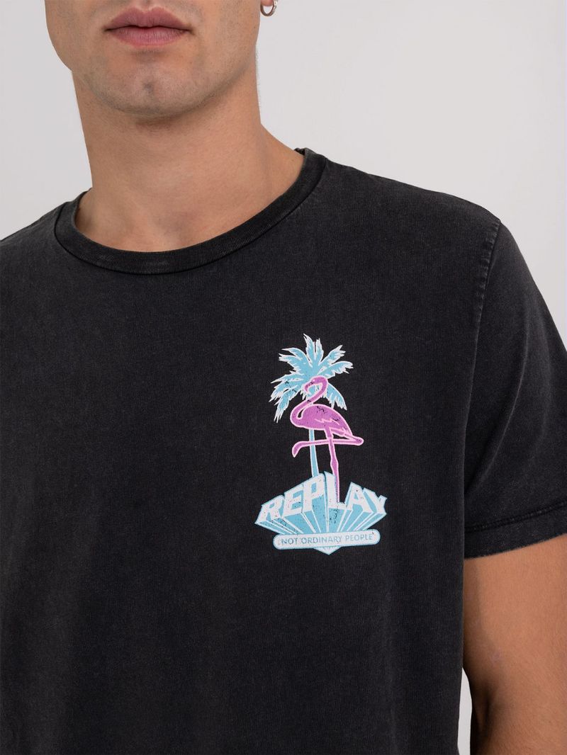 Camiseta-Manga-Corta-Para-Hombre-Replay