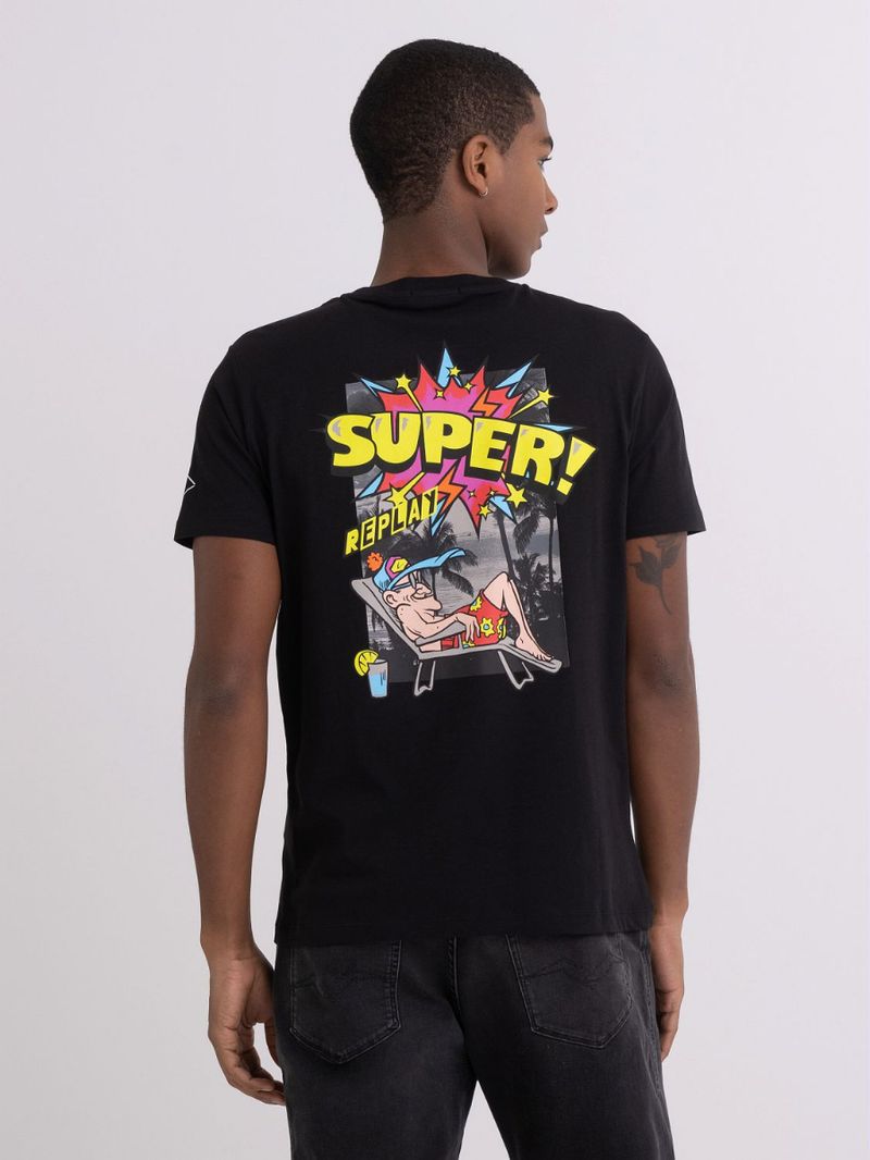 Camiseta-Manga-Corta-Para-Hombre-Replay