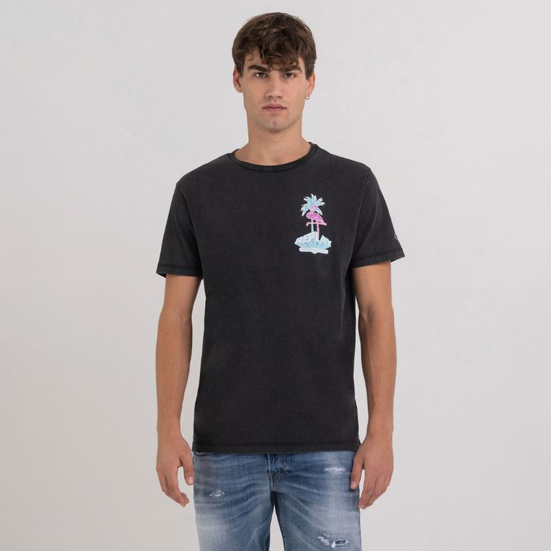 Camiseta-Manga-Corta-Para-Hombre-Replay