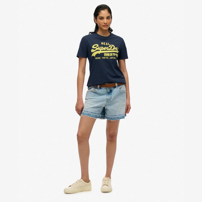 Camiseta-Manga-Corta-Para-Mujer-Vl-Neon-Slim-Tee-Superdry