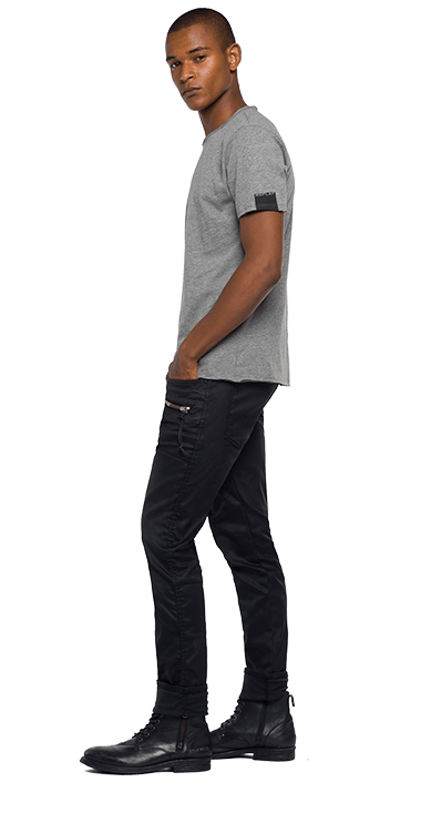 Camiseta-Para-Hombre-T-Shirt-GrisM-Replay1595