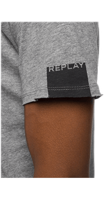 Camiseta-Para-Hombre-T-Shirt-GrisM-Replay1599