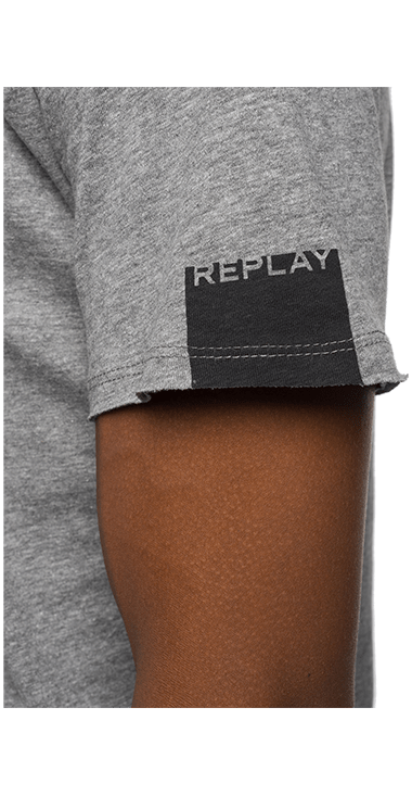 Camiseta-Para-Hombre-T-Shirt-GrisM-Replay1599