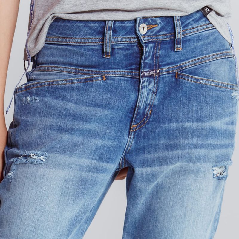 Jeans Cargo Rígido Mujer R5016