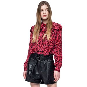 All Over Animalier Crepe De Chine para mujer Replay