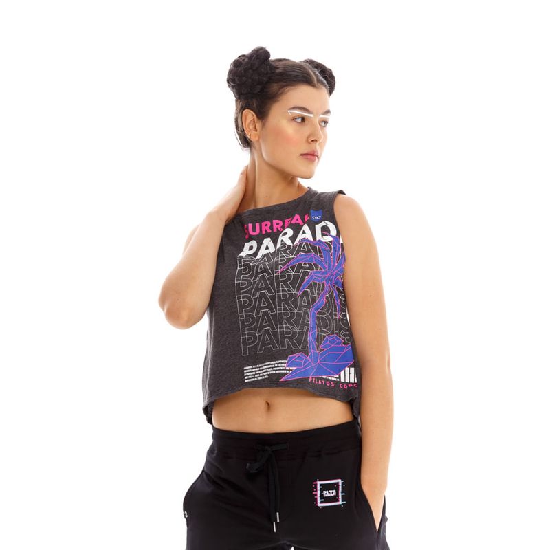 ▷▷⭐️ Camiseta Deportiva Mission to Mars en color Flúor y Grafito para  Mujer ⭐️◁‎◁‎