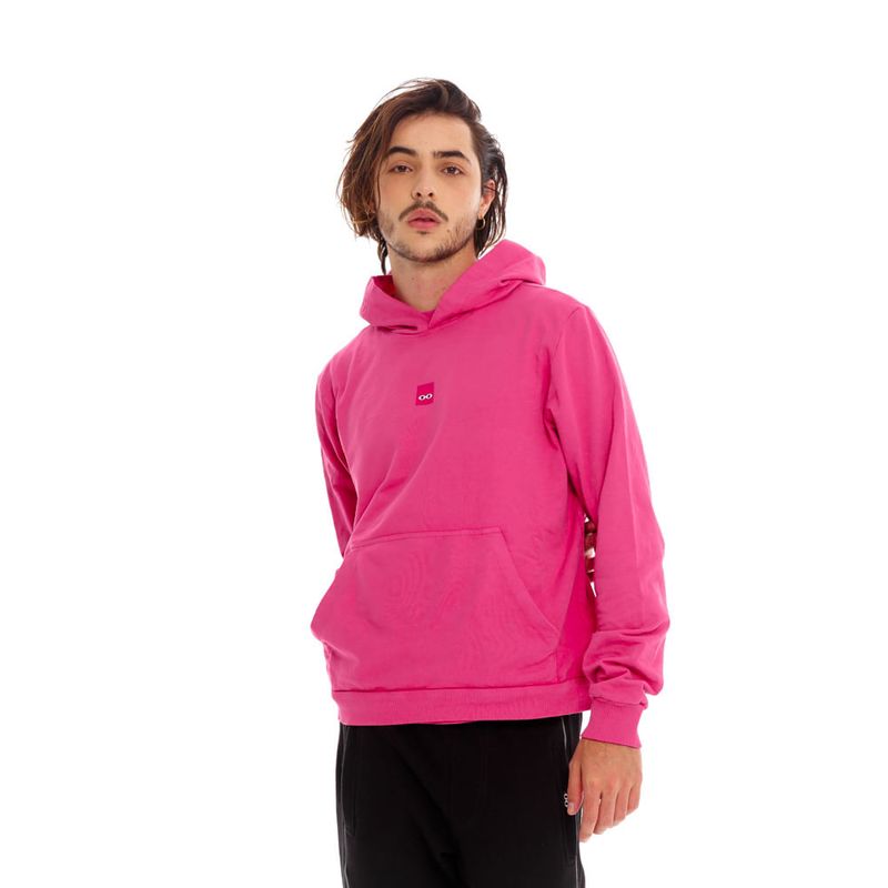 Buzo Hoodie para hombre en color azul rosado y naranja Pilatos Pilatos