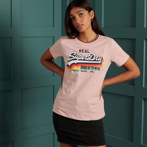 Camiseta Para Mujer Vl Tee Superdry 32411