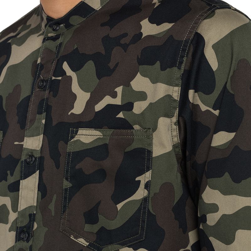 Camisa-Para-Hombre-Camo-Printed-Twill-Replay
