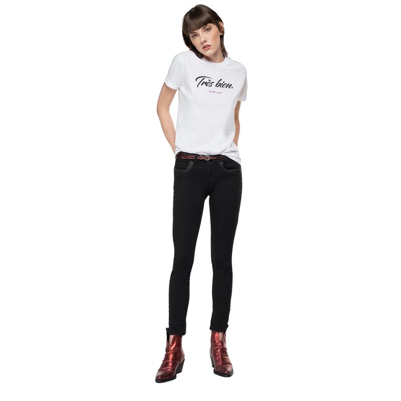 Camiseta-Para-Mujer-Cotton-Jersey-Replay