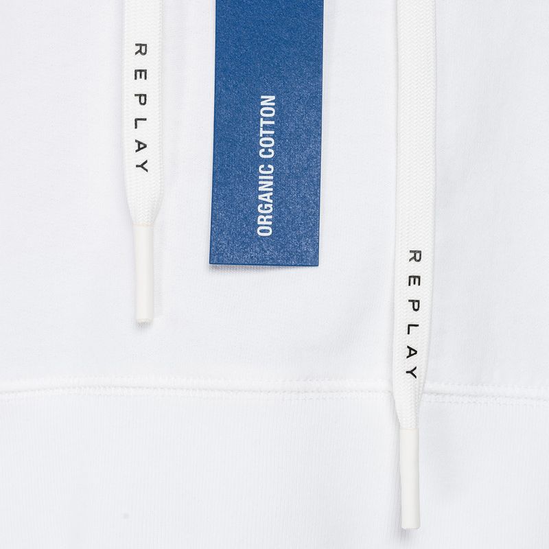 Buzo-Cerrado-Para-Hombre-Piece-Dyed-Organic-Cotton-Fleece-Replay