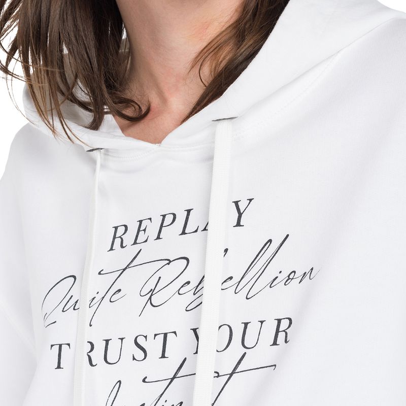 Buzo-Cerrado-Para-Hombre-Piece-Dyed-Organic-Cotton-Fleece-Replay