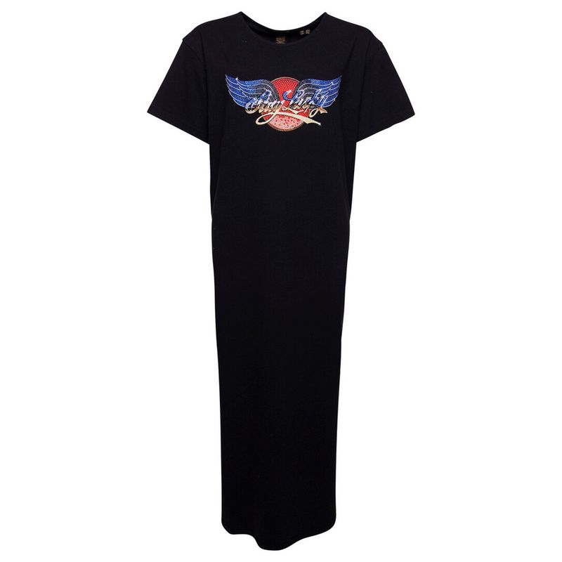 Vestido-Largo-Para-Mujer-Tshirt-Jersey-Dress-Superdry