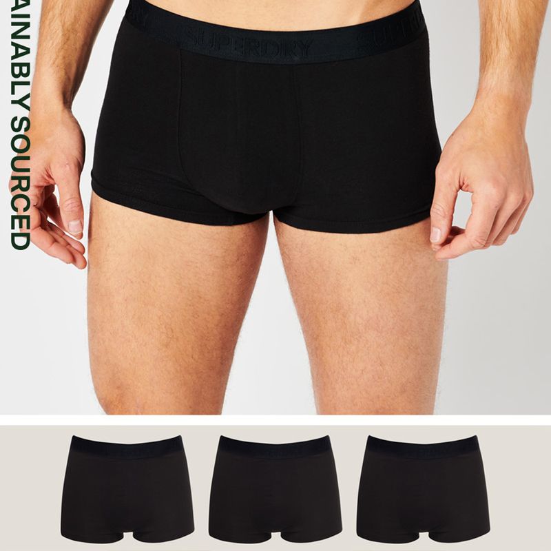 Boxer Largo Para Hombre Tripack