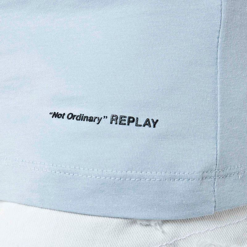 Camisetapara-Mujer-Piece-Dyed-Organic-Replay