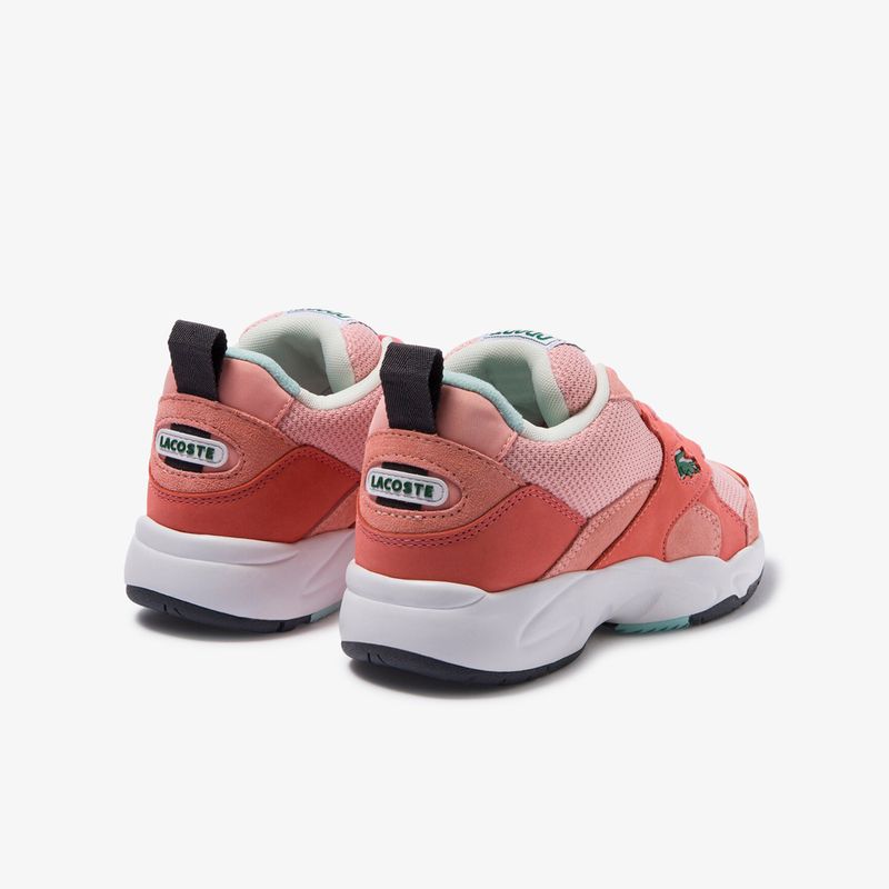 Tenis lacoste rosas online para mujer