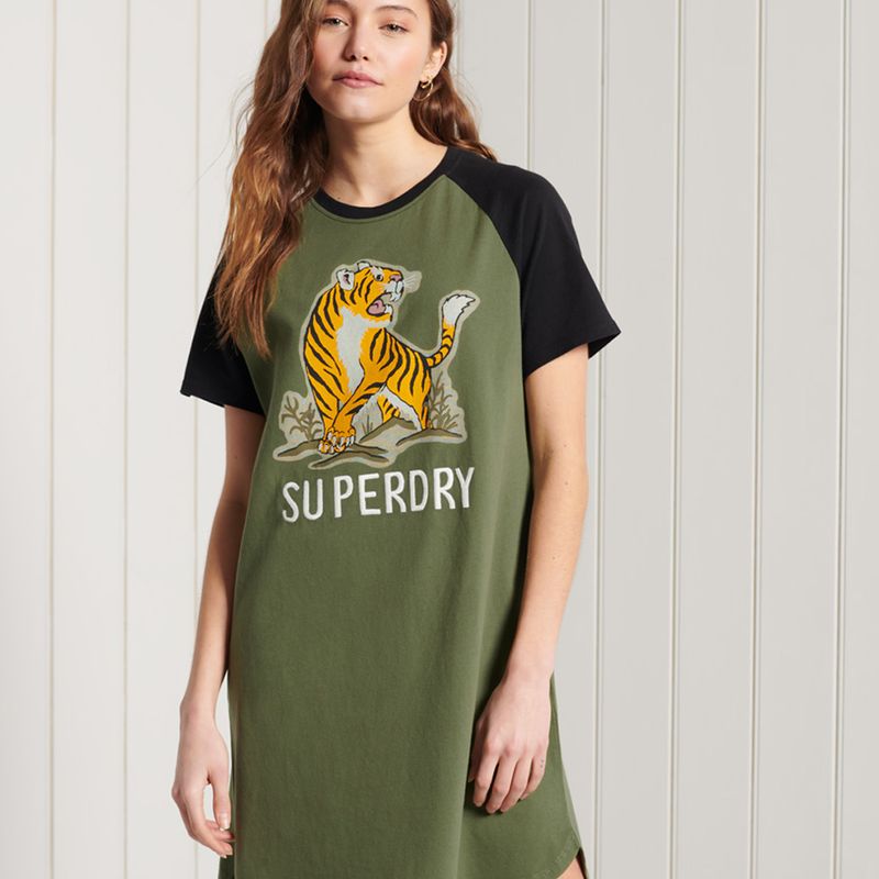 Vestido-Corto-Para-Mujer-Boho-Tshirt-Dress-Superdry