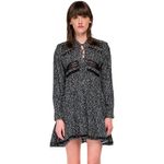 Vestido-Medio-Para-Mujer-All-Over-Printed-Viscose-Plain-Replay