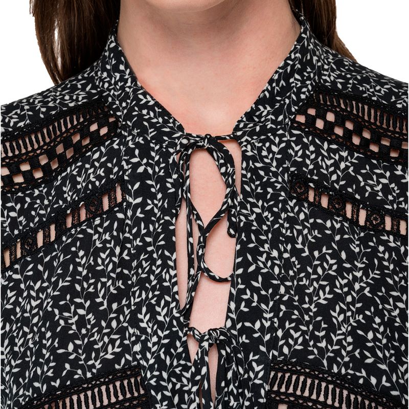 Vestido-Medio-Para-Mujer-All-Over-Printed-Viscose-Plain-Replay