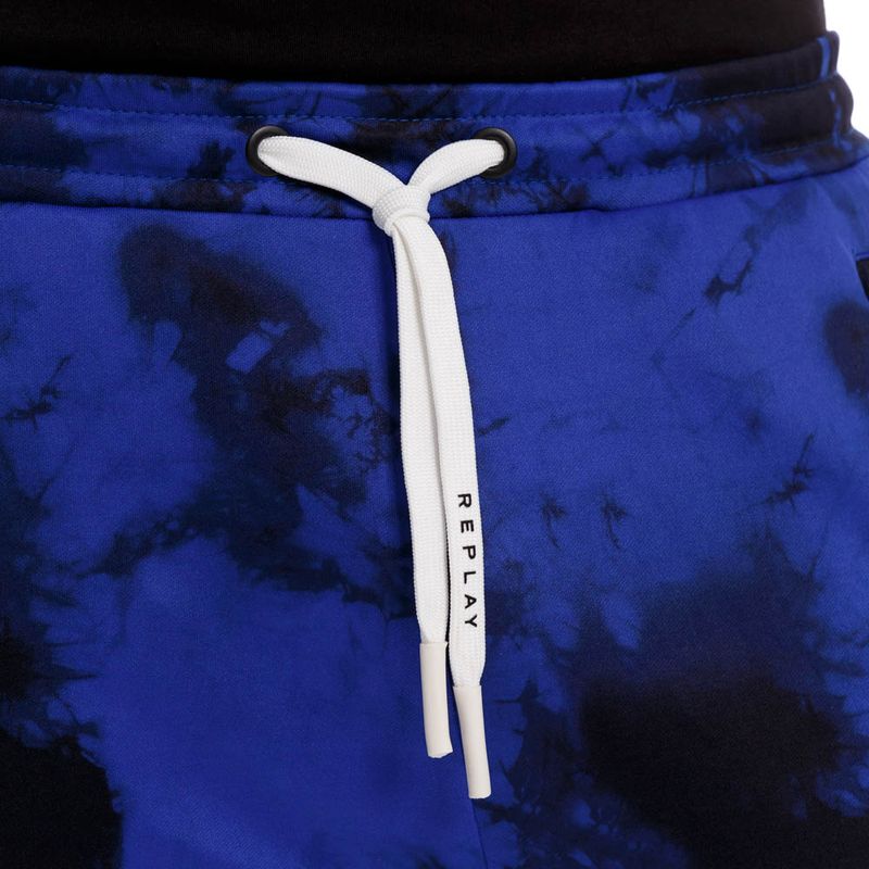 Sudadera-Para-Hombre-All-Over-Tie-Dye-Print-Tech-Fleece-Replay