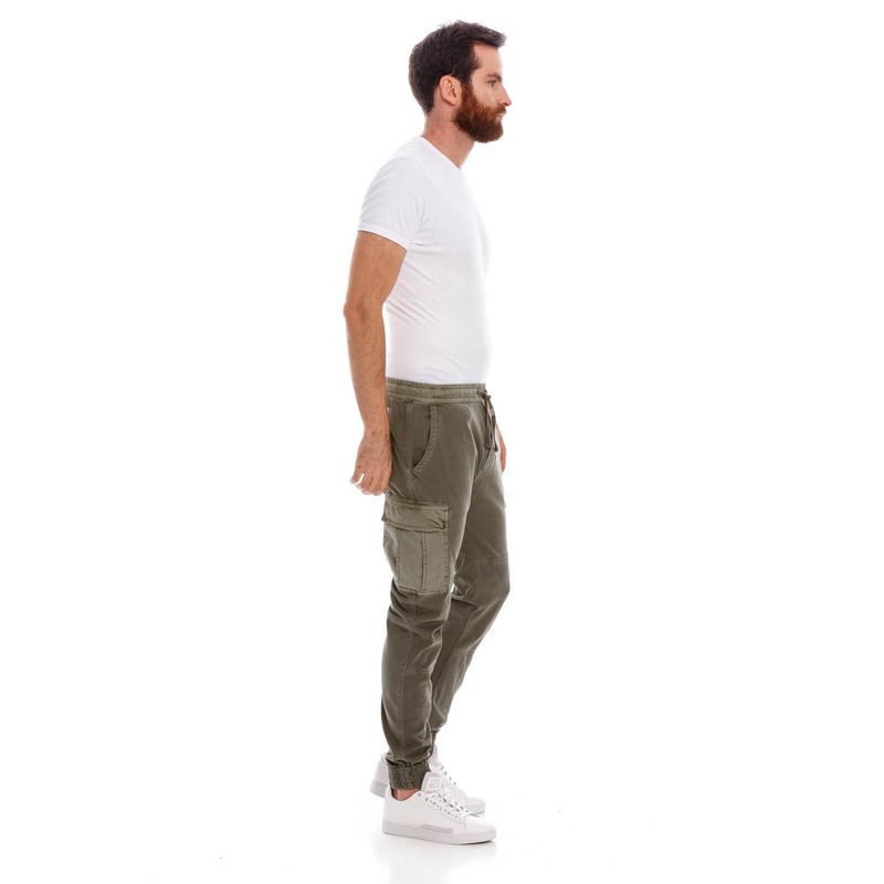 Pantalon-Cargo-Para-Hombre-Garment-Dyed-Heavy-Replay