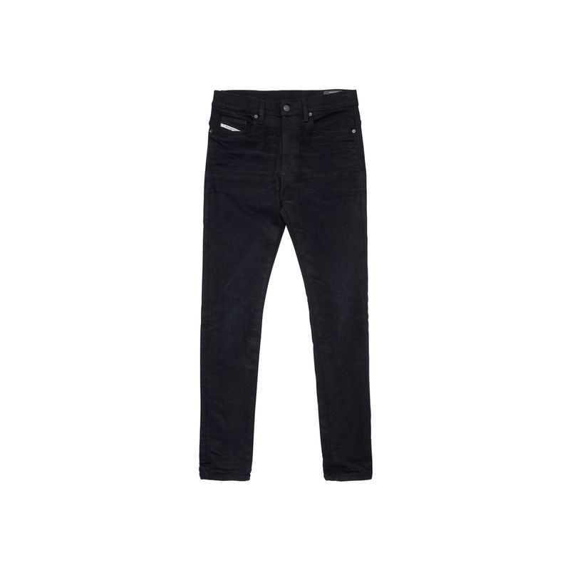 Pantalon Moda Denim Stretch Hombre Alezandro Total Stone Black