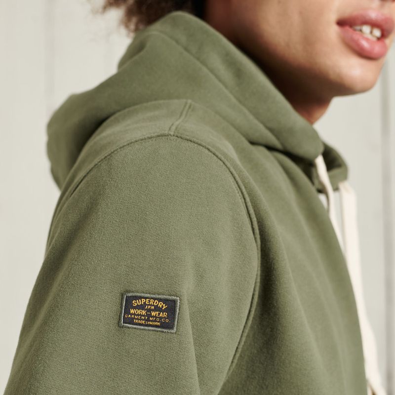 Buzo-Hoodie-Cerrado-Para-Hombre-Workwear-Hood-Superdry