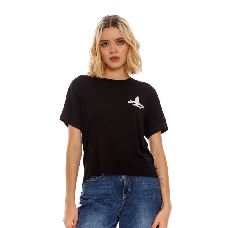 Camiseta-Manga-Corta-Para-Mujer-