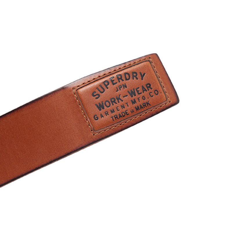 Casual-Para-Hombre-Badgeman-Belt-Superdry