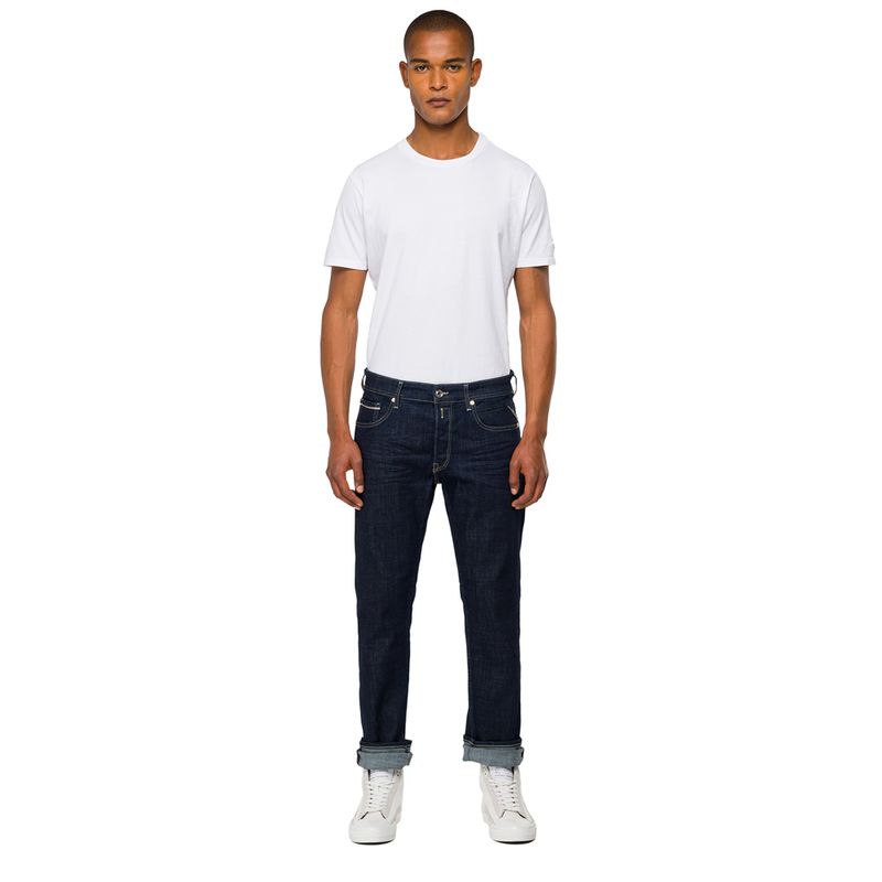 Jean-Rigido-Para-Hombre-12-Oz-Deep-Blue-Power-Stretch-Denim-Replay