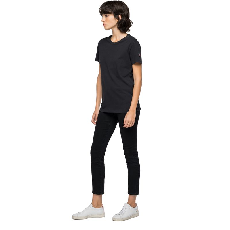 Camiseta-Para-Mujer-Garment-Dyed-Light-Open-End-Jersey-Replay