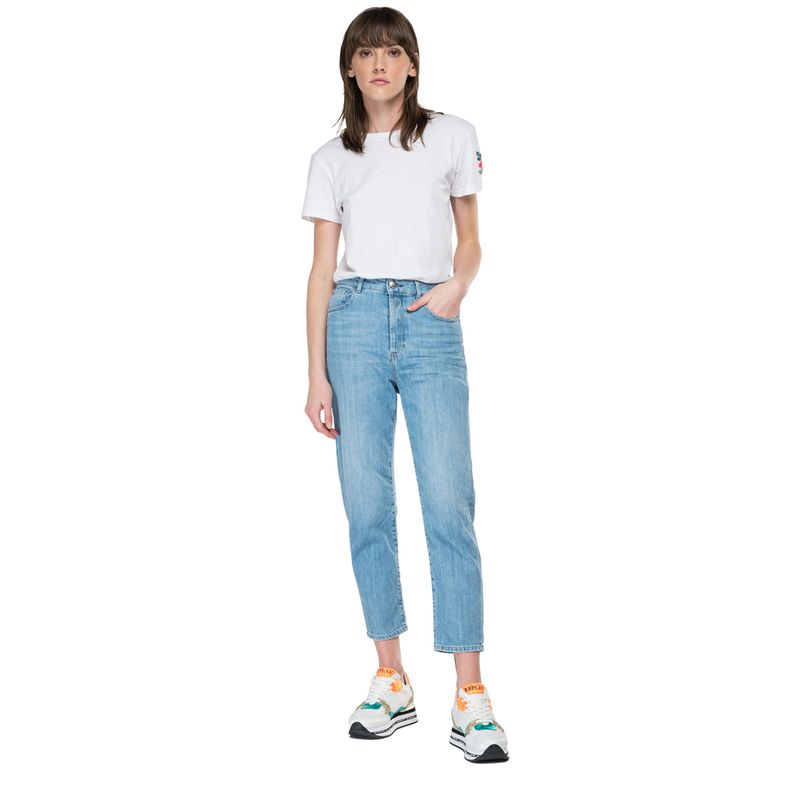 Jean-Stretch-Para-Mujer-10-Oz-Comfort-Blue-Denim-Replay