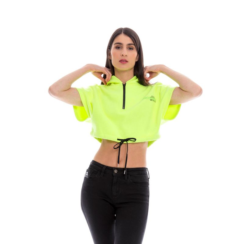 Buzo neon mujer new arrivals