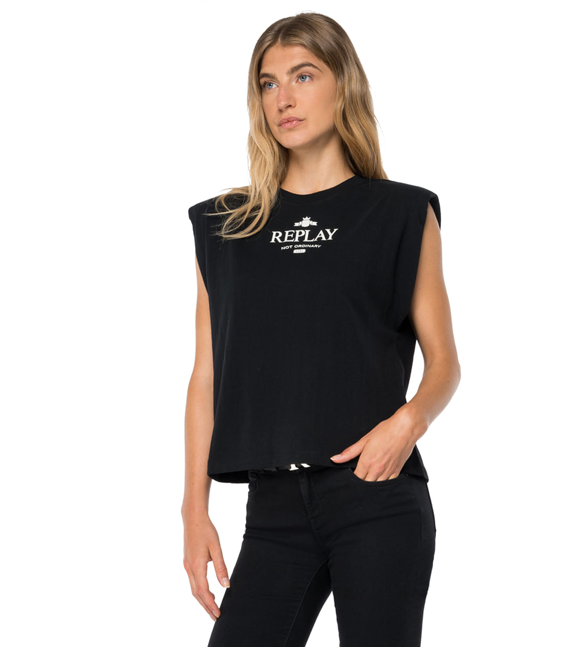 Camiseta Para Mujer Open End Hand Dry Jersey Replay 35112 CAMISETAS PILATOS Pilatos