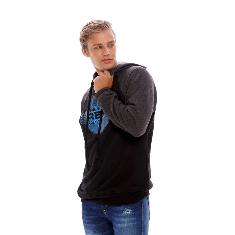 Buzo Hoodie Cerrado Para Hombre Sweatshirt Replay 4382, BUZOS